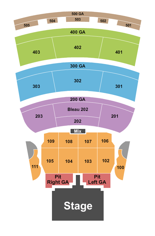 BleauLive Theater At Fontainebleau Keith Urban Seating Chart